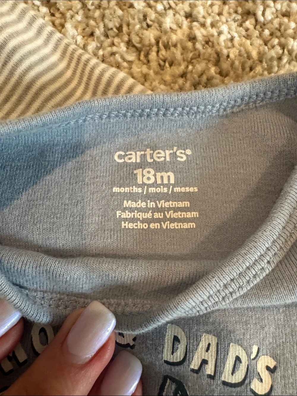 Carter's Set of Two Bodysuit Onesie Long Sleeves